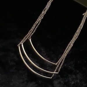 Metal Jewelry - 🍉Final price drop! NWT Metal 3 chain necklace Metal Jewelry - 🍉Final price drop! NWT Metal 3 chain necklace